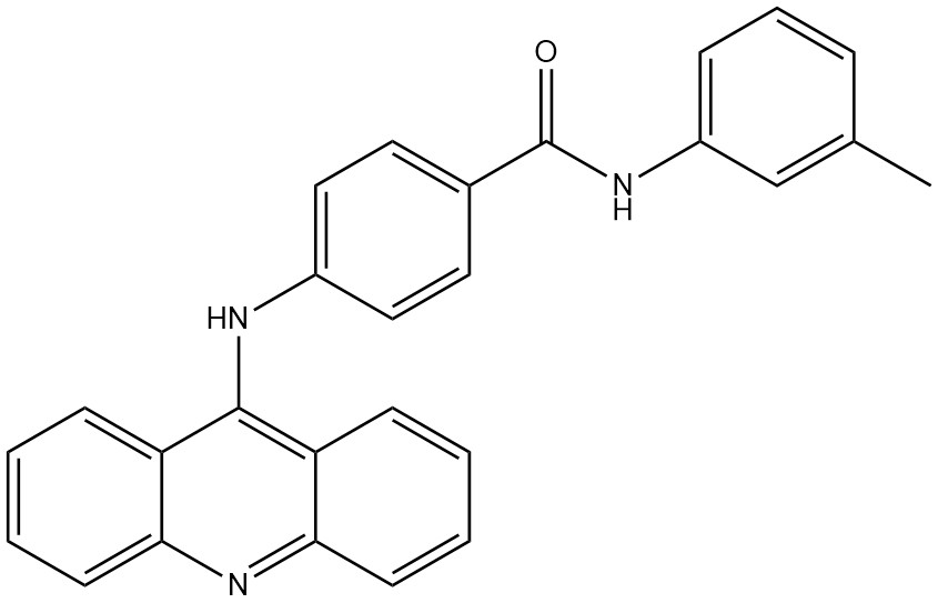 4-(akridin-9-ilamino)-N-(m-tolil)benzamid