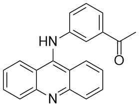 1-(3-(akridin-9-ilamino)fenil)etan-1-on