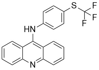 N-(4-((Trifluorometil)tiyo)fenil)akridin-9-amin