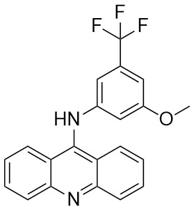 N-(3-Metoksi-5-(triflorometil)fenil)akridin-9-amin