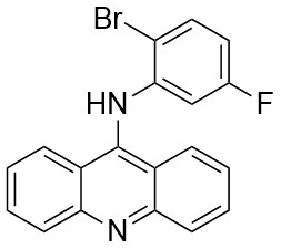 N-(2-Bromo-5-florofenil)akridin-9-amin