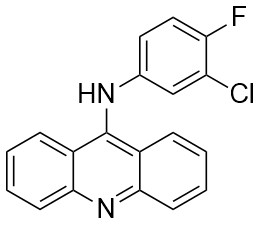 N-(3-Kloro-4-florofenil)akridin-9-amin