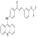1-(4-(Akridin-9-ilamino)fenil)-3-(3-(difluorometoksi)fenil)prop-2-en-1-on