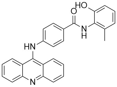 4-(Akridin-9-ilamino)-N-(2-hidroksi-6-metilfenil)benzamid
