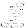 4-((Akridin-9-ilamino)metil)-N-(2-hidroksi-4,5-dimetilfenil)benzamid