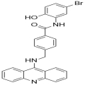 4-((Akridin-9-ilamino)metil)-N-(5-bromo-2-hidroksifenil)benzamid