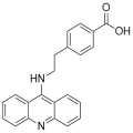 4-(2-(Akridin-9-ilamino)etil)benzoik asit
