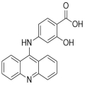 4-(Akridin-9-ilamino)-2-hidroksibenzoik asit