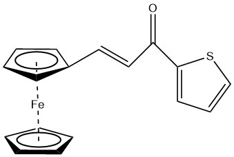 3-(Tiyofen-2-il)-1-ferrosenilprop-2-en-1-on