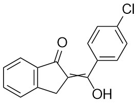 2-((4-Klorofenil)(hidroksi)metilen)-2,3-dihidro-1H-inden-1-on