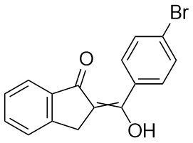 2-((4-Bromofenil)(hidroksi)metilen)-2,3-dihidro-1H-inden-1-on