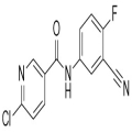 6-Kloro-N-(3-siyano-4-florofenil)nikotinamid