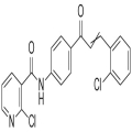 2-Kloro-N-(4-(3-(2-klorofenil)akriloil)fenil)nikotinamid
