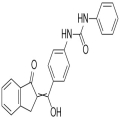 1-(4-(Hidroksi(1-okso-1,3-dihidro-2H-inden-2-iliden)metil)fenil)-3-fenilüre