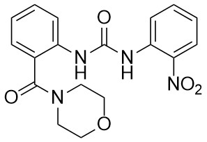 1-(2-(Morfolin-4-karbonil)fenil)-3-(2-nitrofenil)üre