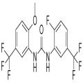 1-(2-Floro-5-(trifluorometil)fenil)-3-(2-metoksi-5-(trifluorometil)fenil)üre