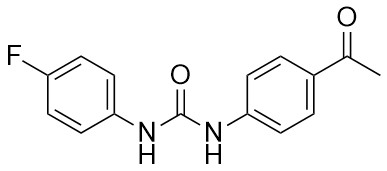 1-(4-Asetilfenil)-3-(4-florofenil)üre