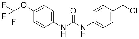 1-(4-(Klorometil)fenil)-3-(4-(trifluorometoksi)fenil)üre