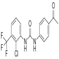 1-(4-Asetilfenil)-3-(2-kloro-3-(trifluorometil)fenil)üre
