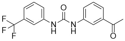 1-(3-Asetilfenil)-3-(3-(trifluorometil)fenil)üre