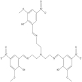 6,6',6''-(((Nitrilotris(ethane-2,1-diyl))tris(azaneylylidene))tris(methaneylylidene))tris(2-methoxy-4-nitrophenol)