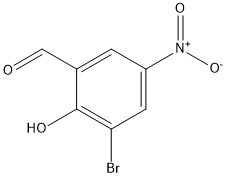 3-Bromo-2-hidroksi-5-nitrobenzaldehit - 100 mg