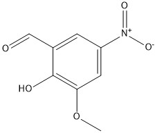 2-Hidroksi-3-metoksi-5-nitrobenzaldehit - 100 mg