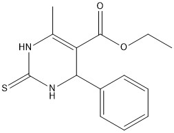 Etil 6-Metil-4-fenil-2-tiyokso-1,2,3,4-tetrahidropirimidin-5-karboksilat - 100 mg