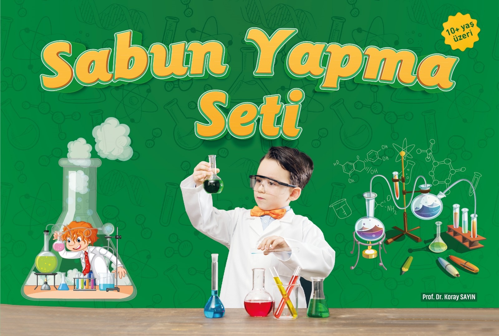 Sabun Yapma Seti - Yeşil